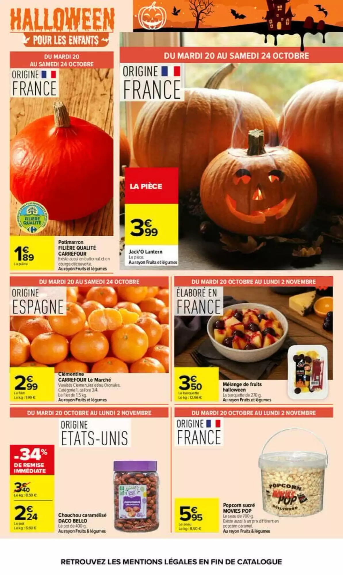 Prospectus promotionnel Carrefour valable à partir du 20/10/2026 - Page 15.