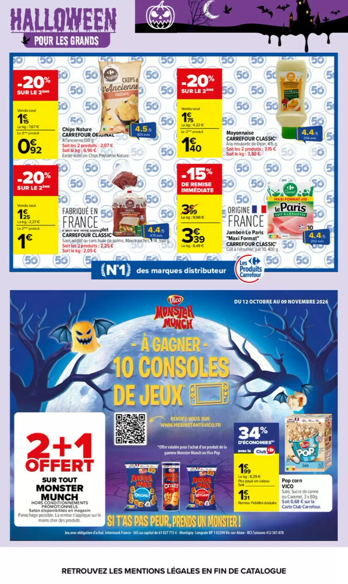 Prospectus promotionnel Carrefour valable à partir du 20/10/2026 - Page 18.