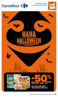 Prospectus promotionnel Carrefour valable à partir du 20/10/2026