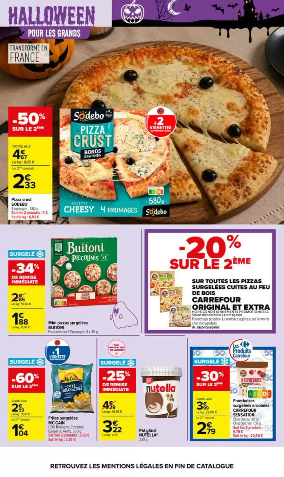Prospectus promotionnel Carrefour valable à partir du 20/10/2026 - Page 20.