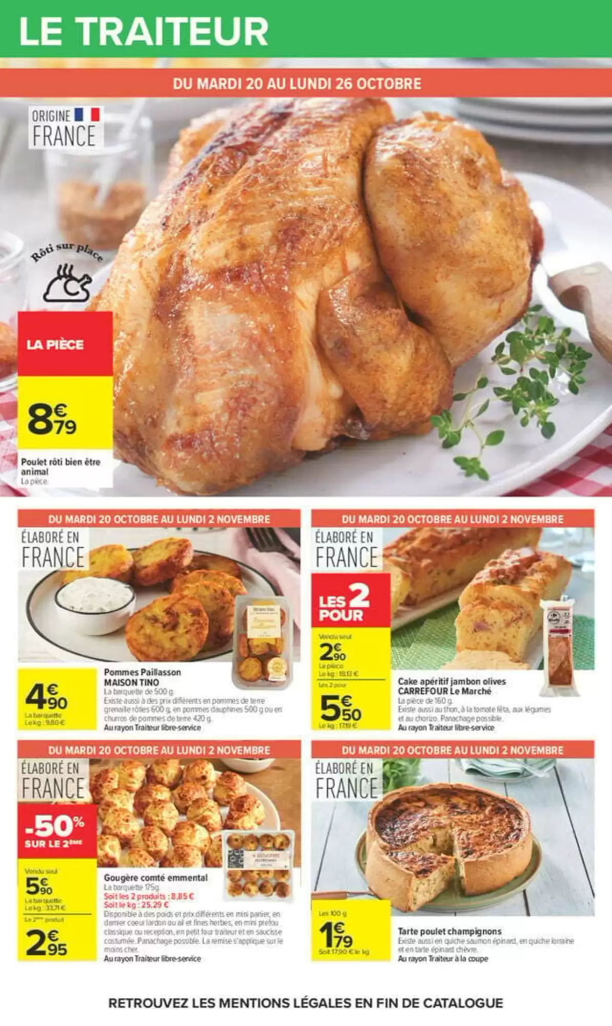 Prospectus promotionnel Carrefour valable à partir du 20/10/2026 - Page 32.
