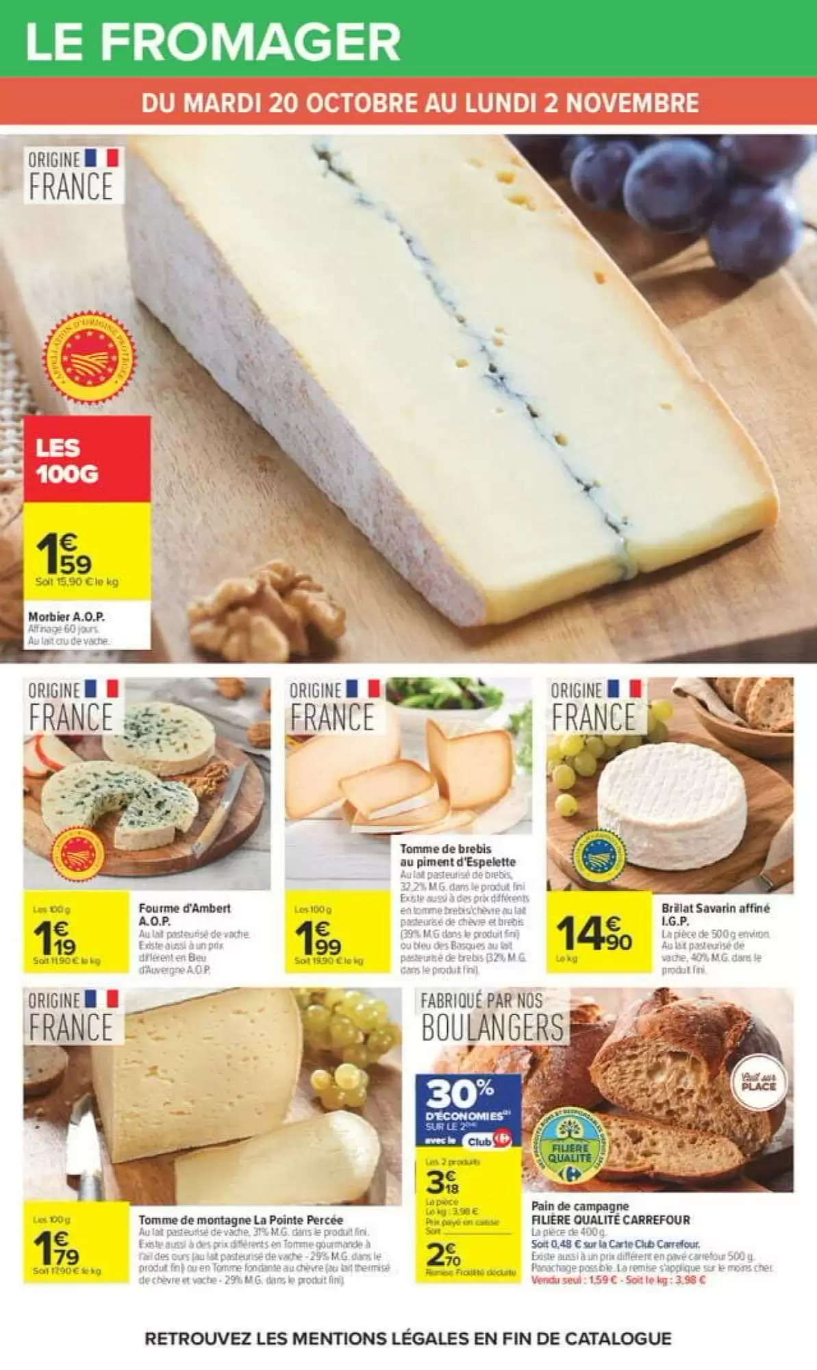Prospectus promotionnel Carrefour valable à partir du 20/10/2026 - Page 33.