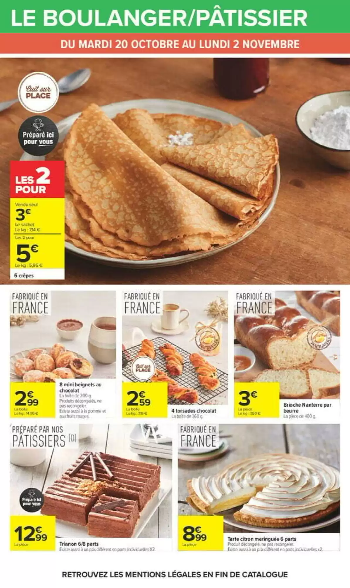 Prospectus promotionnel Carrefour valable à partir du 20/10/2026 - Page 35.