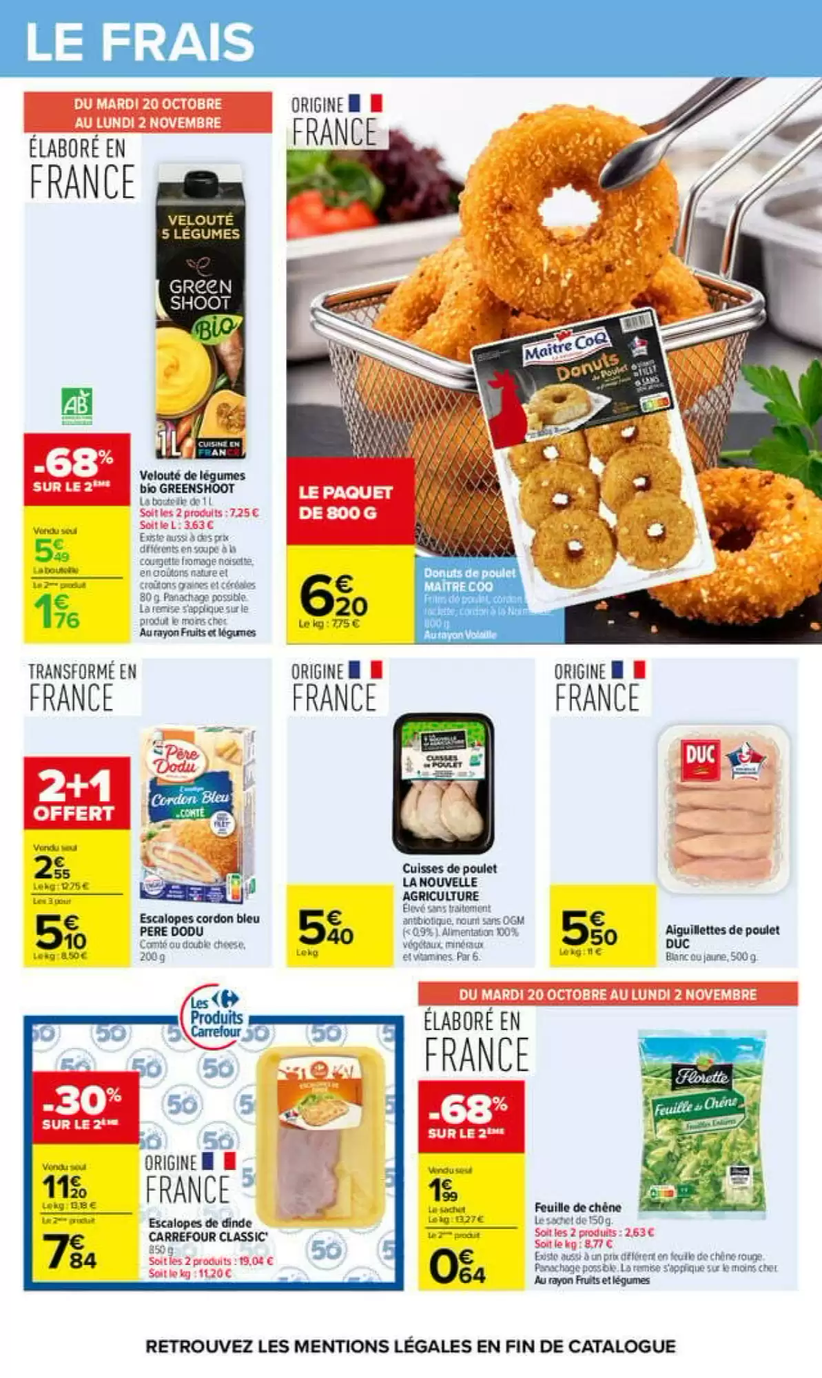 Prospectus promotionnel Carrefour valable à partir du 20/10/2026 - Page 41.
