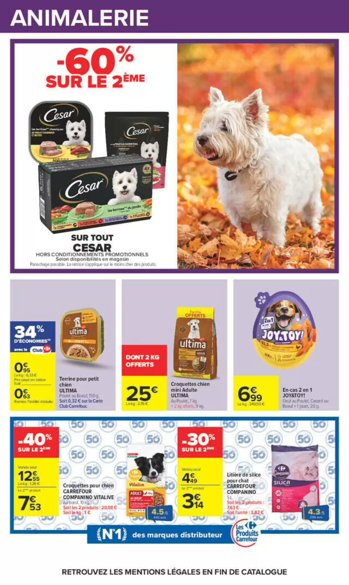 Prospectus promotionnel Carrefour valable à partir du 20/10/2026 - Page 50.