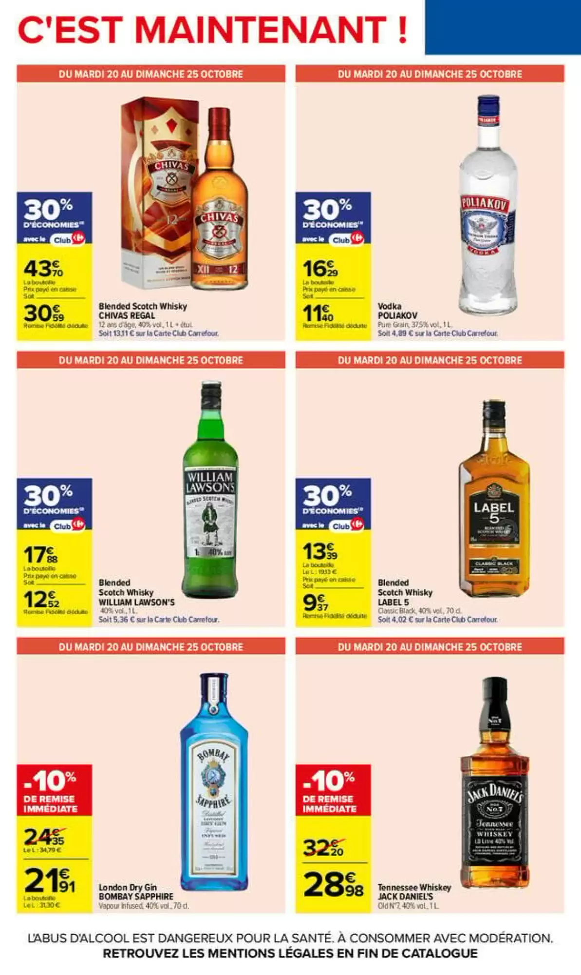 Prospectus promotionnel Carrefour valable à partir du 20/10/2026 - Page 54.