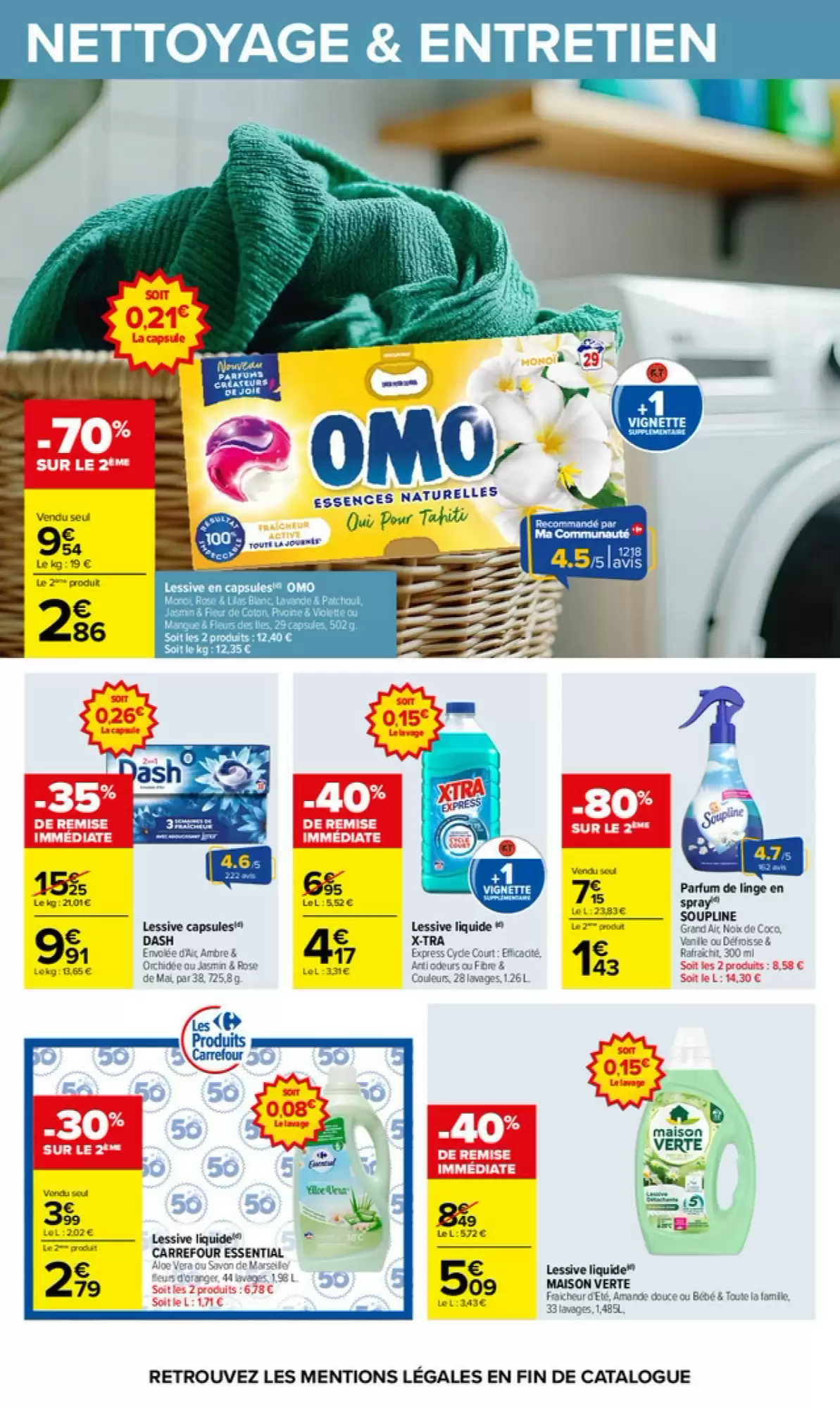 Prospectus promotionnel Carrefour valable à partir du 20/10/2026 - Page 57.
