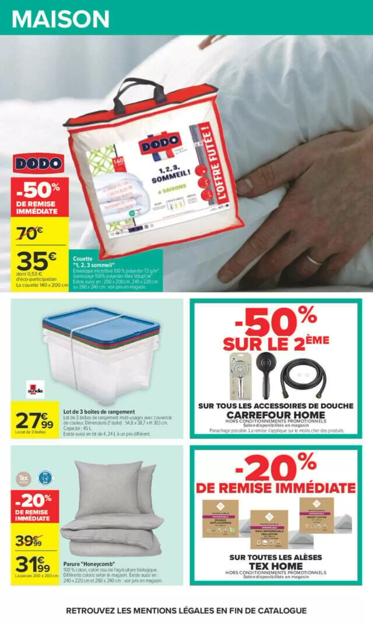 Prospectus promotionnel Carrefour valable à partir du 20/10/2026 - Page 59.