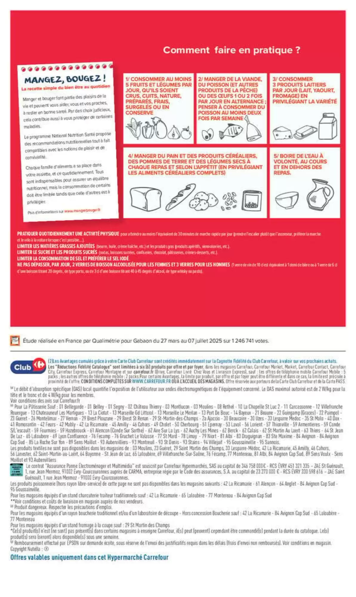 Prospectus promotionnel Carrefour valable à partir du 20/10/2026 - Page 72.