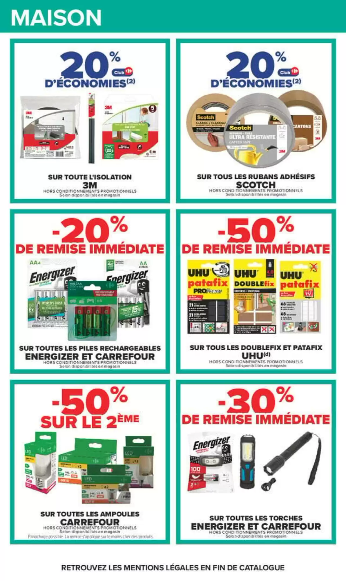 Prospectus promotionnel Carrefour valable à partir du 20/10/2026 - Page 73.