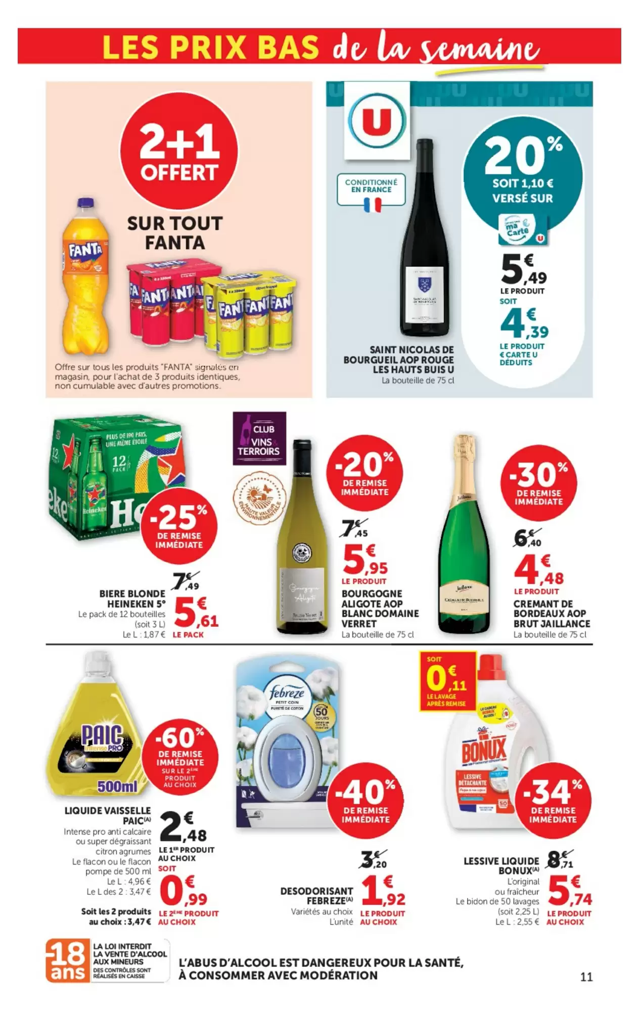 Prospectus promotionnel U Express valable à partir du 20/10/2026 - Page 11.