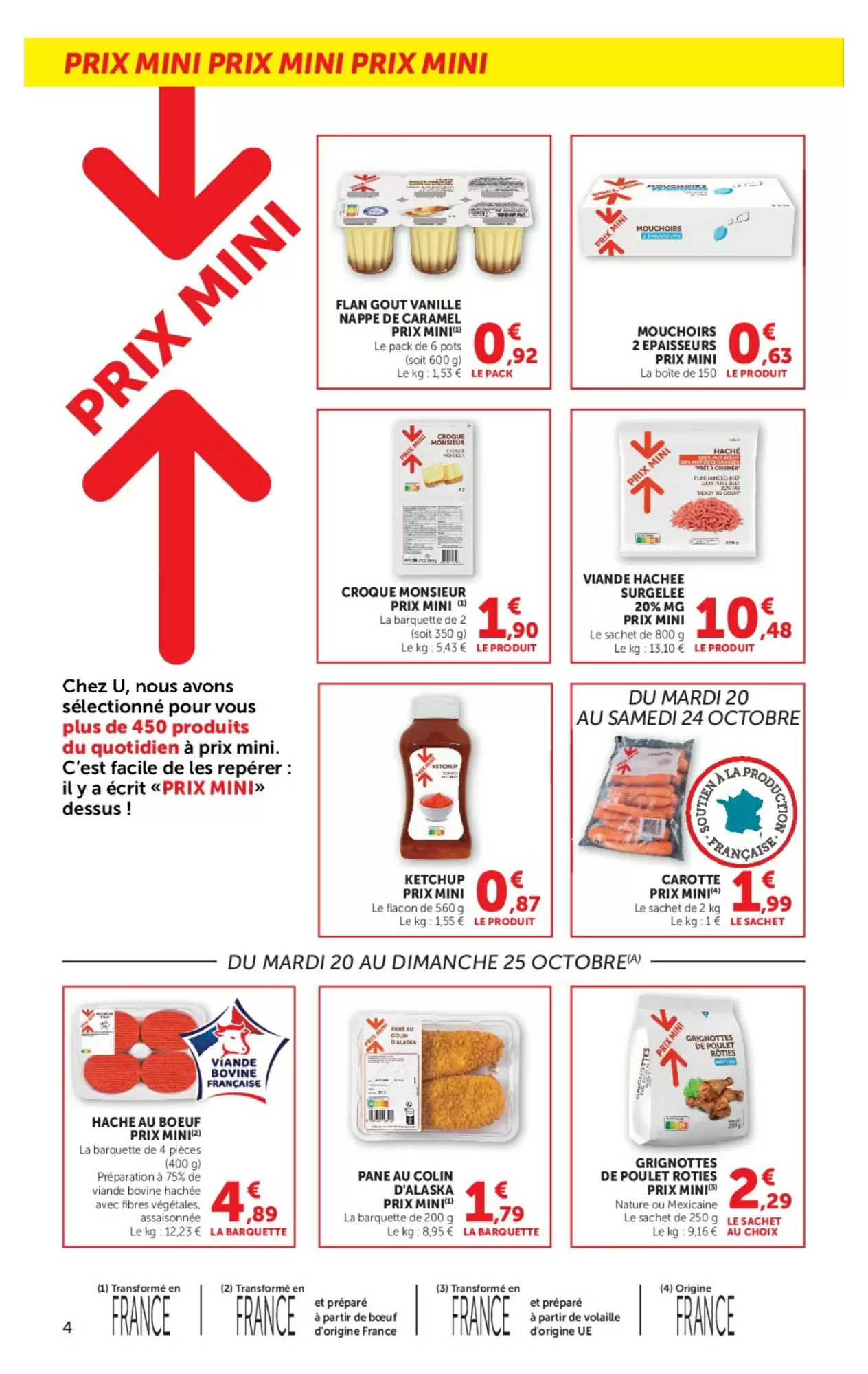 Prospectus promotionnel U Express valable à partir du 20/10/2026 - Page 4.