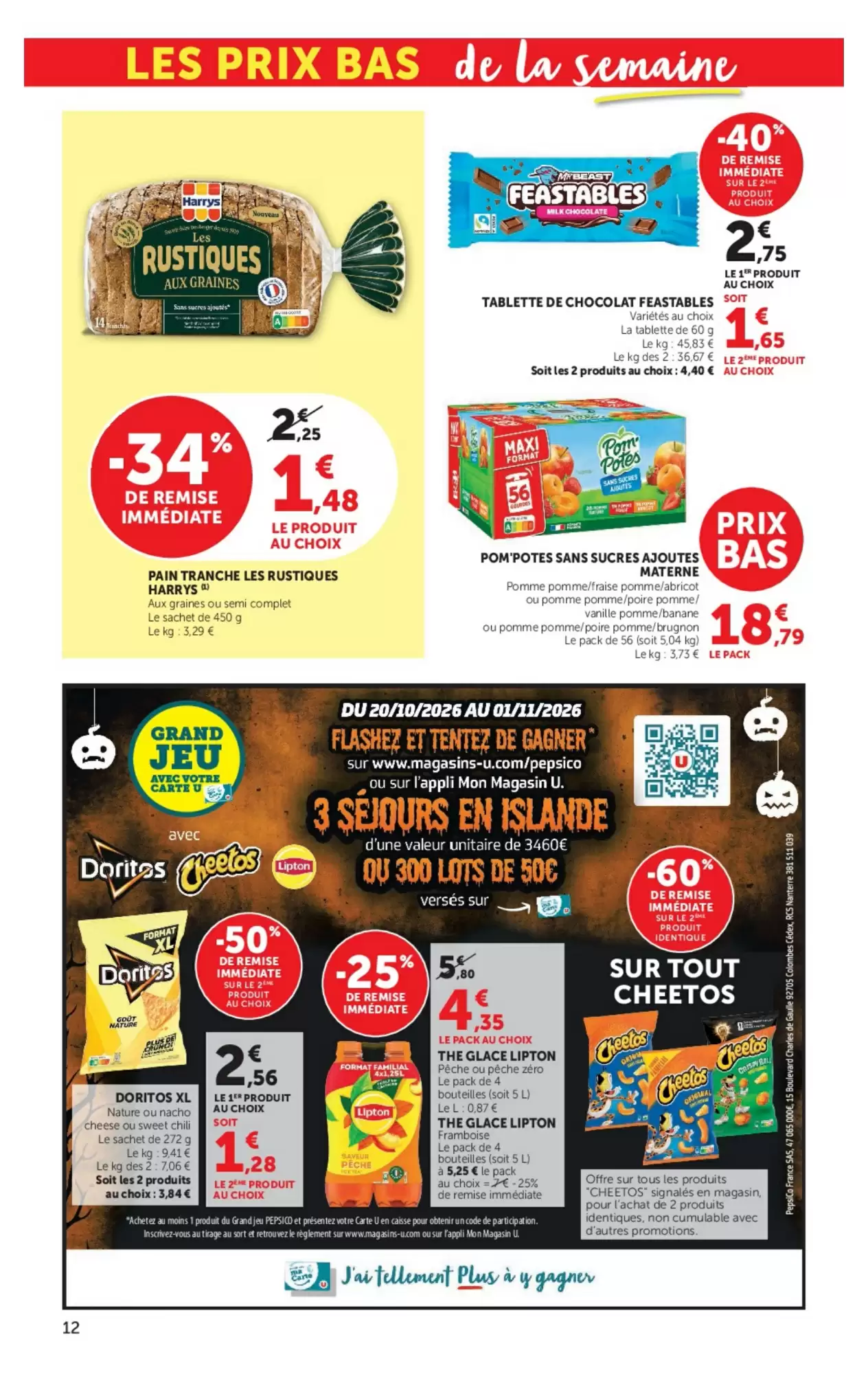 Prospectus promotionnel Hyper U valable à partir du 20/10/2026 - Page 12.