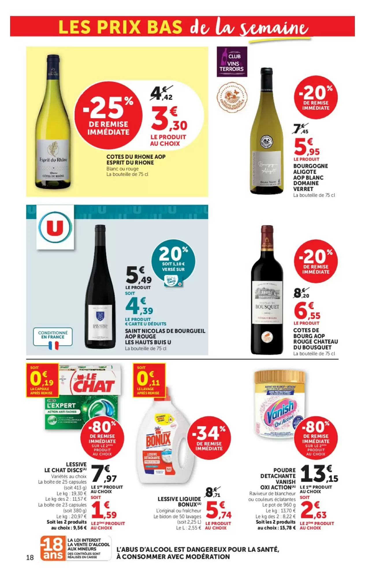 Prospectus promotionnel Hyper U valable à partir du 20/10/2026 - Page 18.