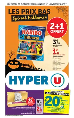 Prospectus promotionnel Hyper U valable à partir du 20/10/2026