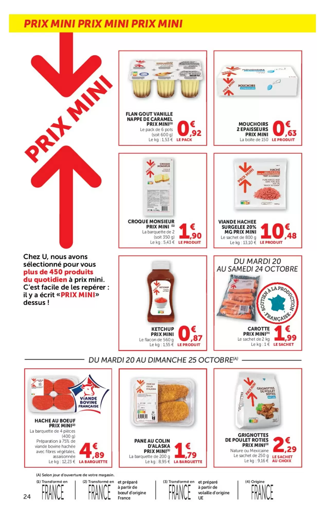 Prospectus promotionnel Hyper U valable à partir du 20/10/2026 - Page 24.