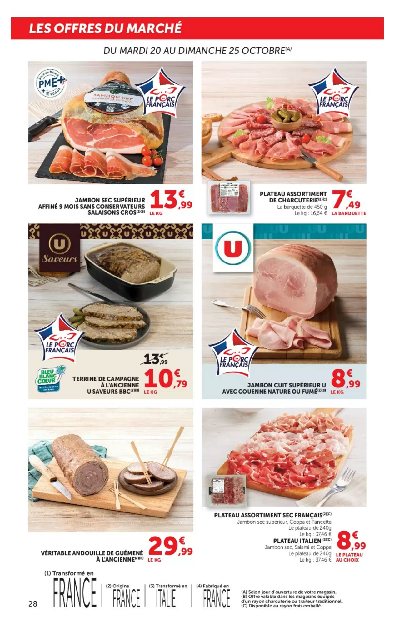 Prospectus promotionnel Hyper U valable à partir du 20/10/2026 - Page 28.