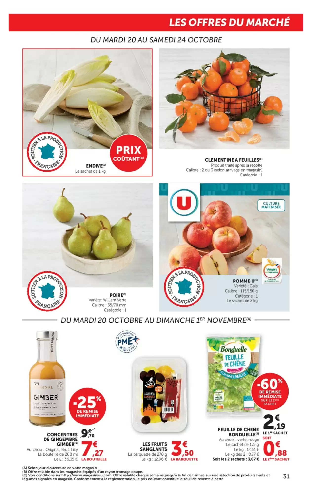 Prospectus promotionnel Hyper U valable à partir du 20/10/2026 - Page 31.
