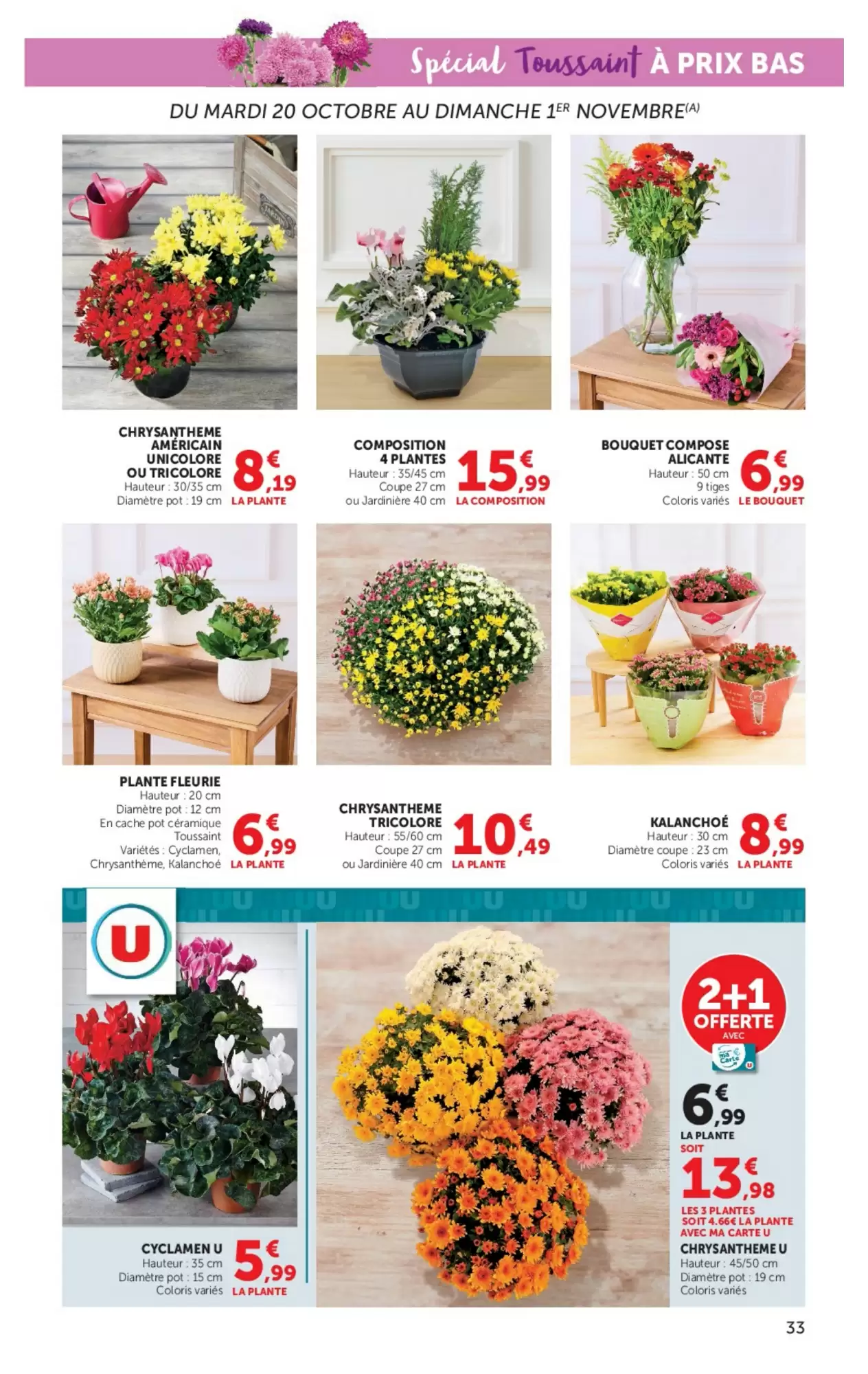 Prospectus promotionnel Hyper U valable à partir du 20/10/2026 - Page 33.