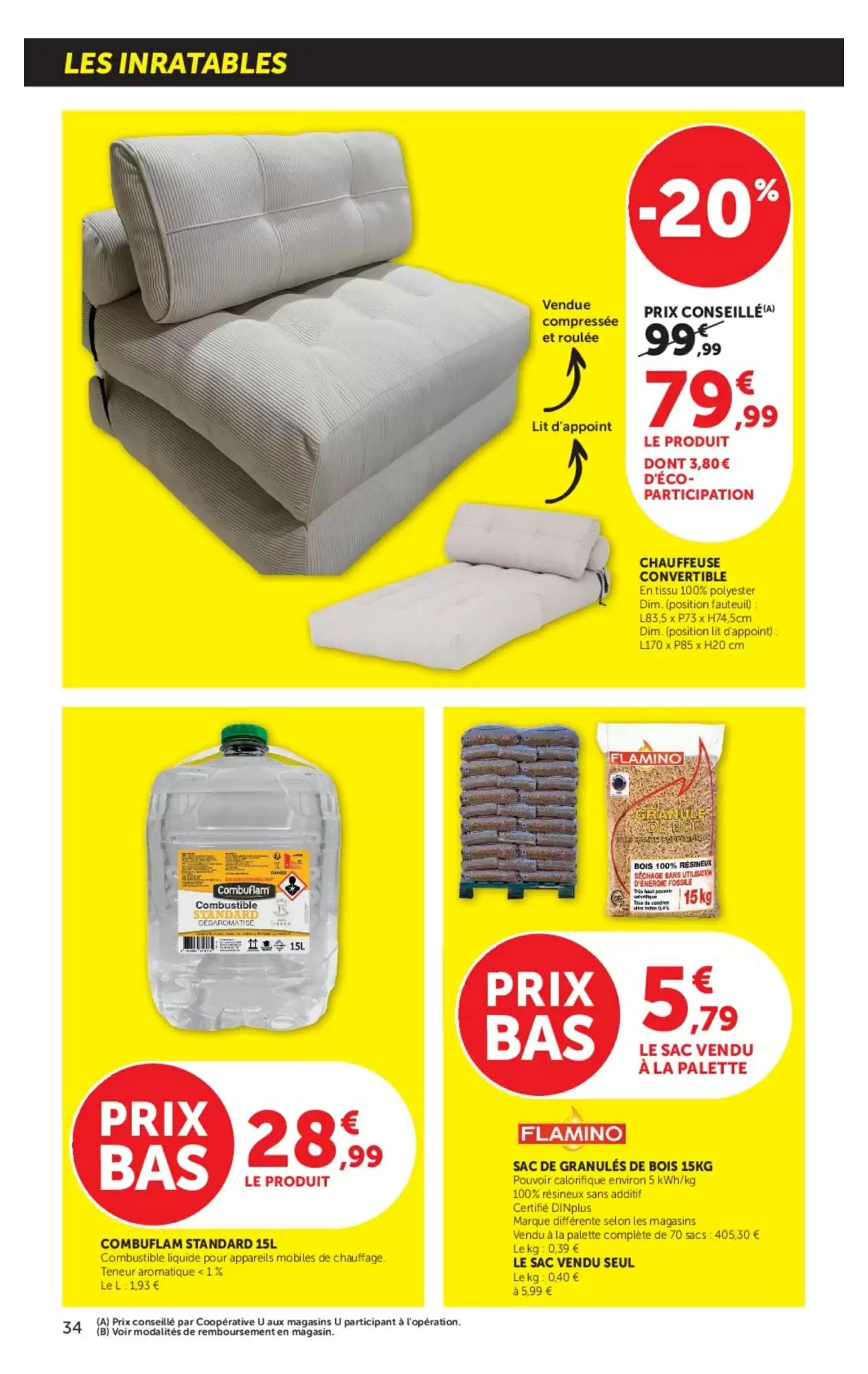 Prospectus promotionnel Hyper U valable à partir du 20/10/2026 - Page 34.