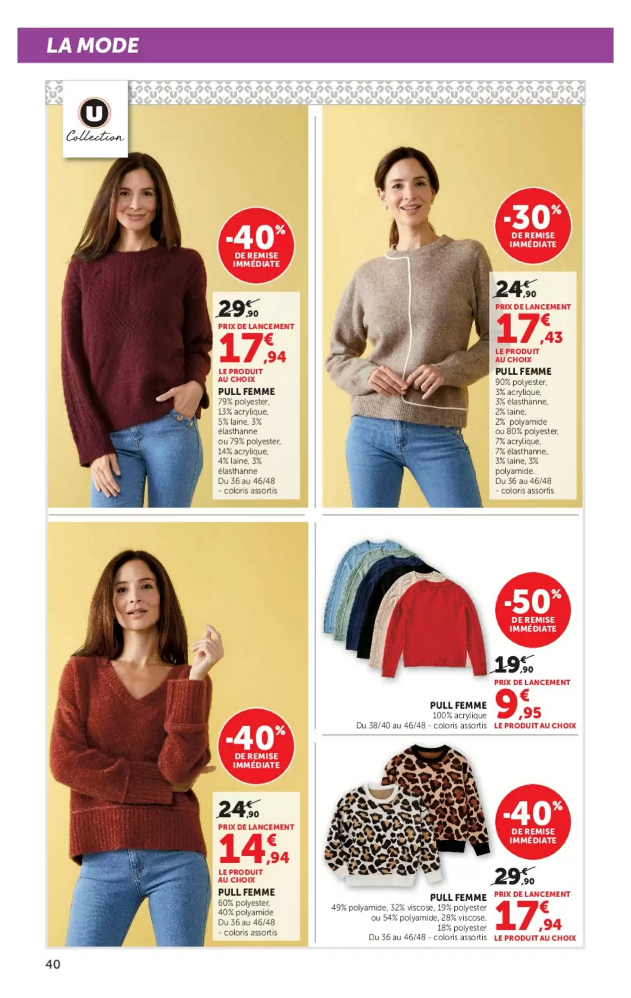 Prospectus promotionnel Hyper U valable à partir du 20/10/2026 - Page 40.