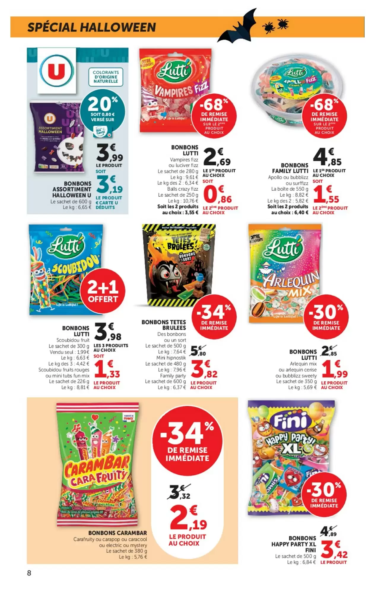 Prospectus promotionnel Hyper U valable à partir du 20/10/2026 - Page 8.