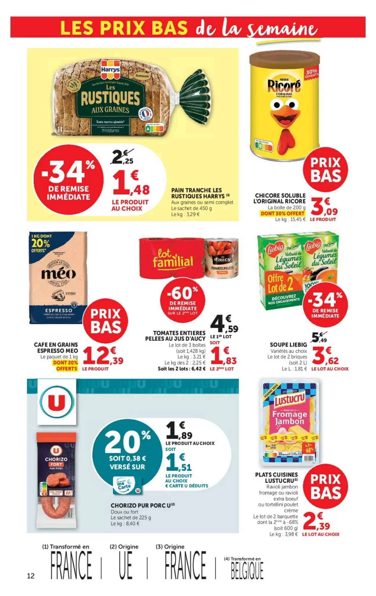 Prospectus promotionnel Super U valable à partir du 20/10/2026 - Page 12.