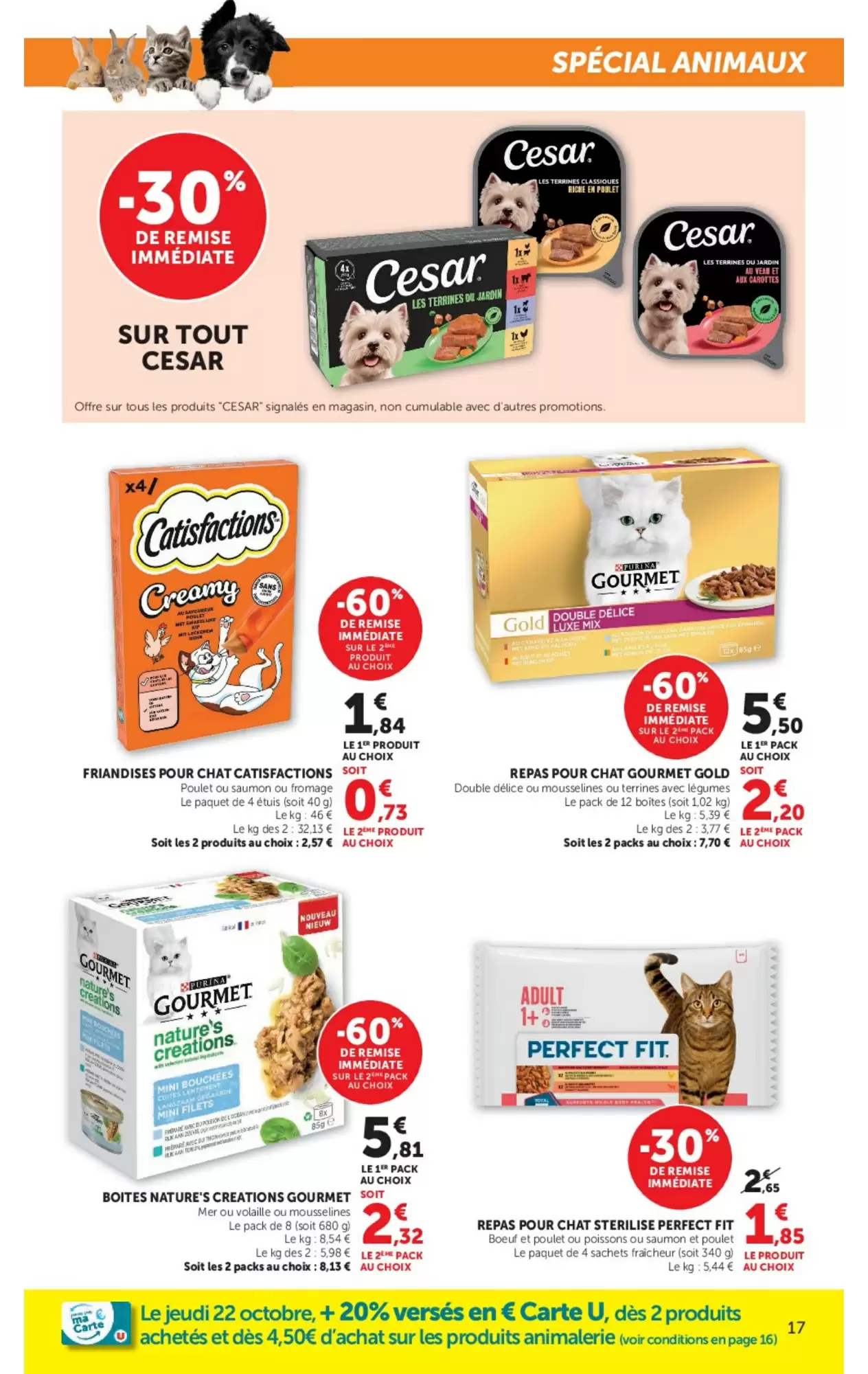 Prospectus promotionnel Super U valable à partir du 20/10/2026 - Page 17.
