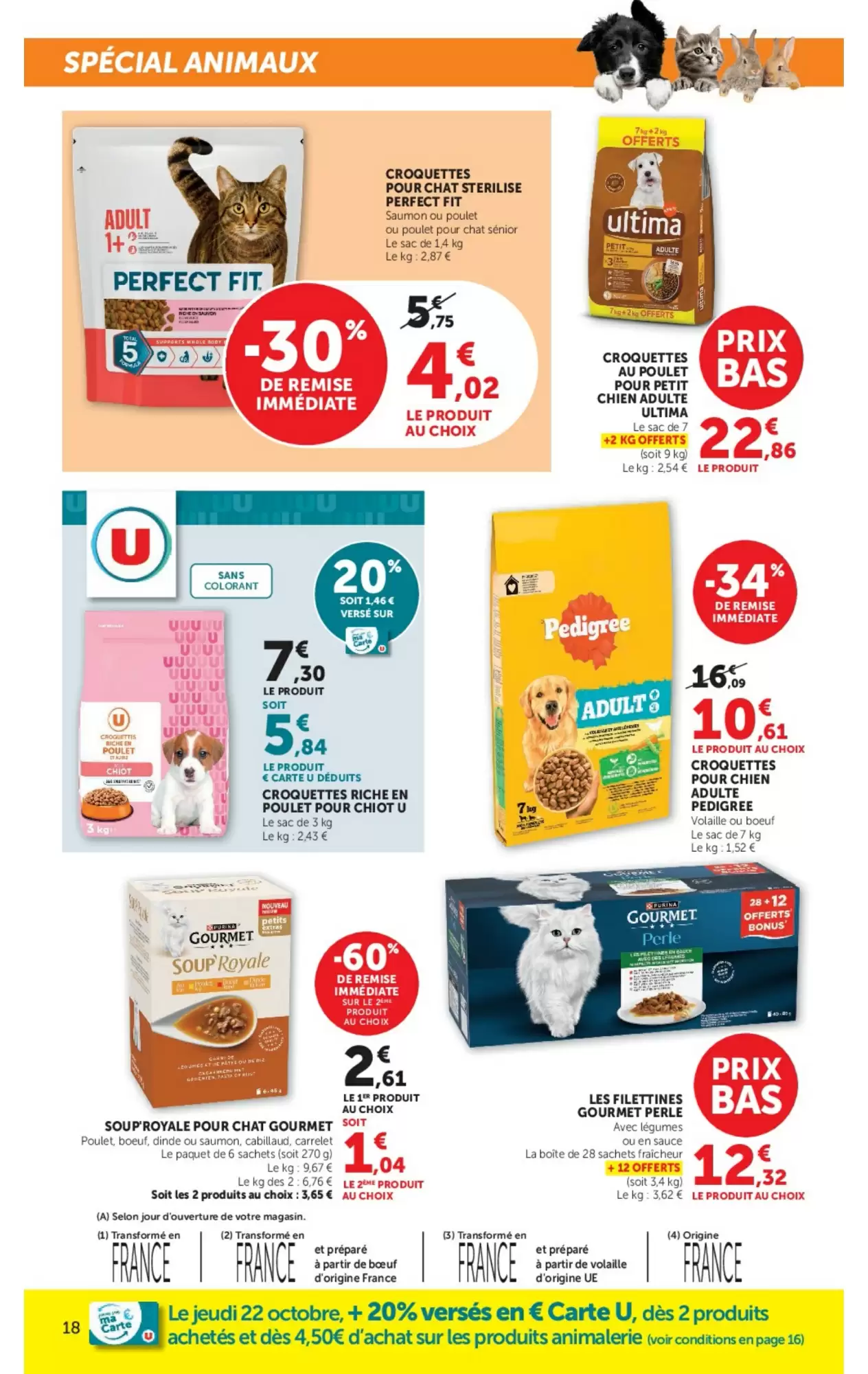 Prospectus promotionnel Super U valable à partir du 20/10/2026 - Page 18.