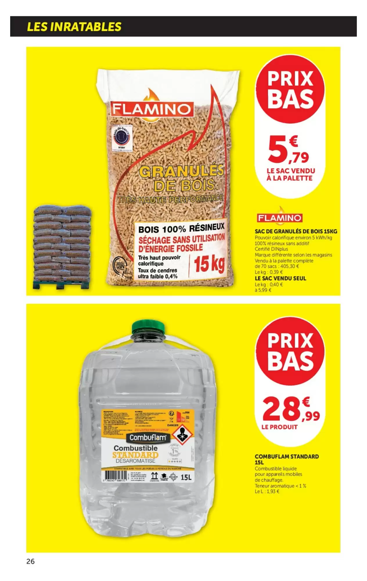 Prospectus promotionnel Super U valable à partir du 20/10/2026 - Page 26.