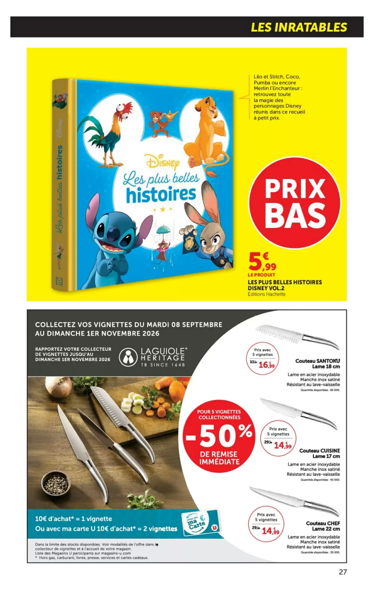 Prospectus promotionnel Super U valable à partir du 20/10/2026 - Page 27.