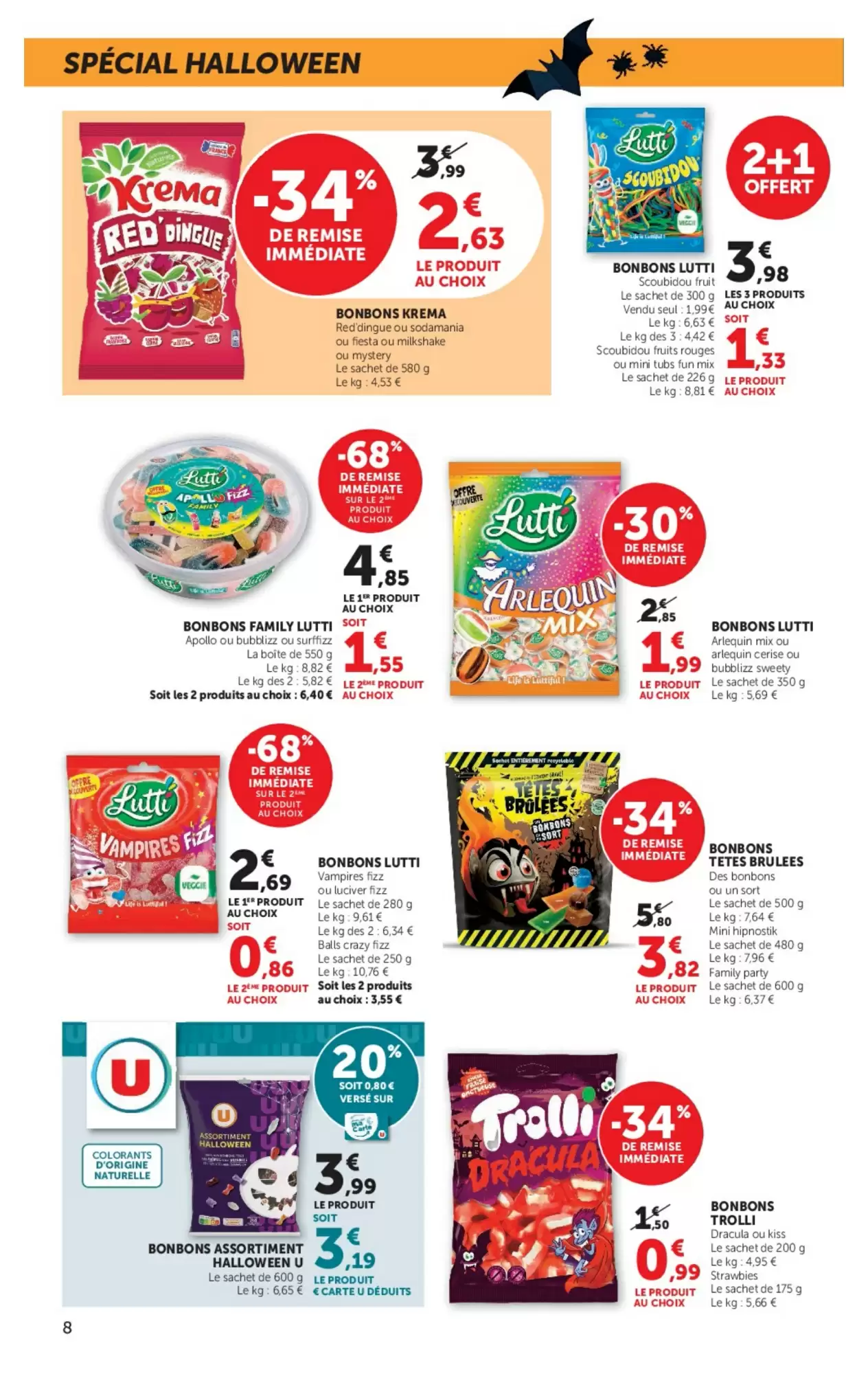 Prospectus promotionnel Super U valable à partir du 20/10/2026 - Page 8.