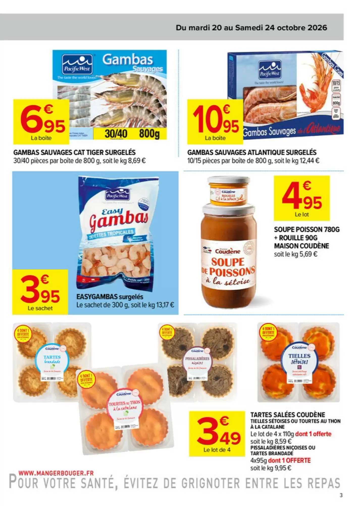 Prospectus promotionnel Carrefour Market valable à partir du 20/10/2026 - Page 3.