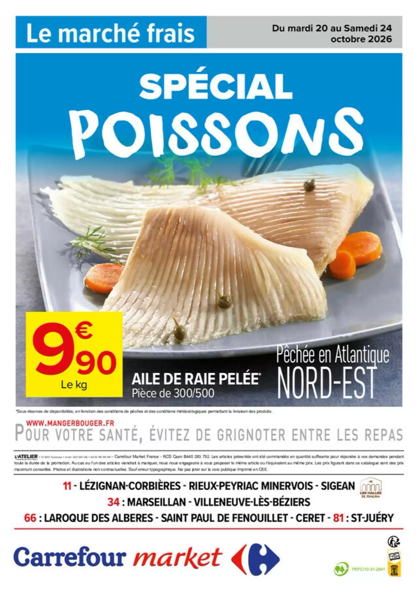 Prospectus promotionnel Carrefour Market valable à partir du 20/10/2026 - Page 4.