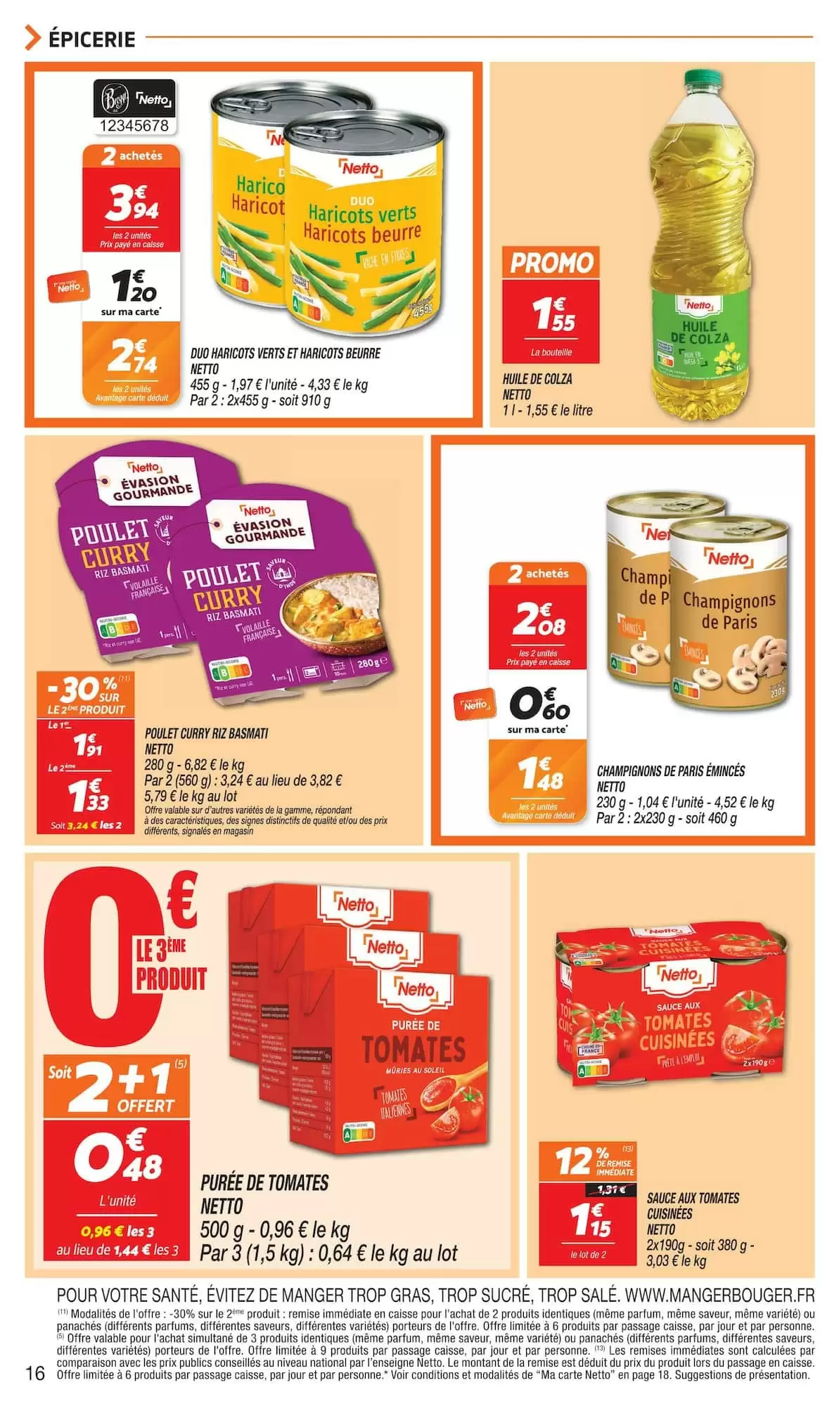 Prospectus promotionnel Netto valable à partir du 20/10/2026 - Page 16.