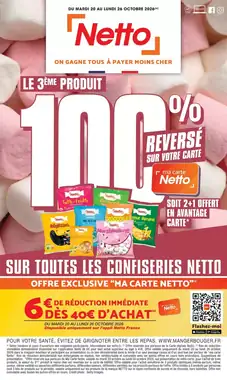 Prospectus promotionnel Netto valable à partir du 20/10/2026