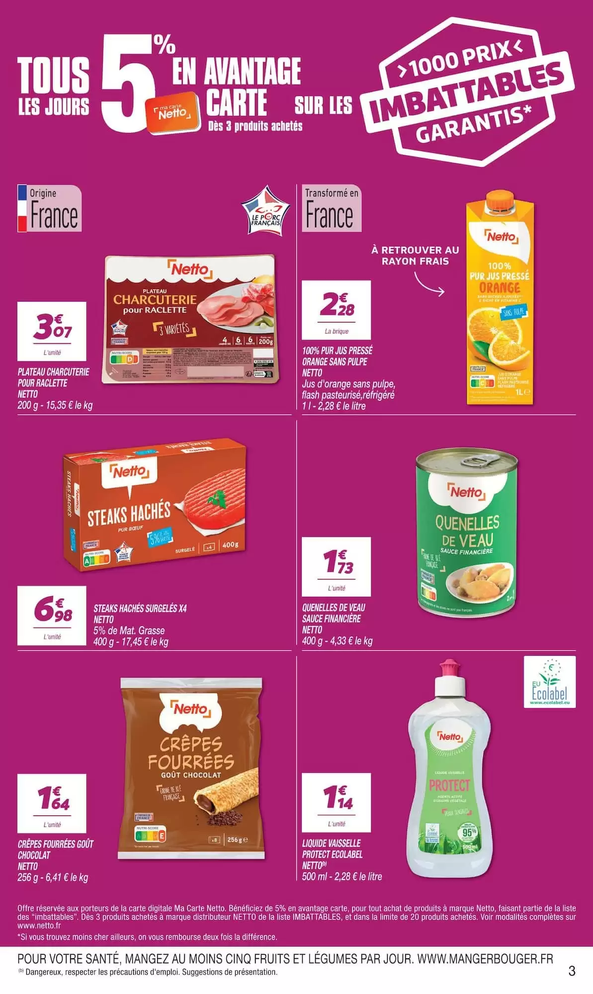 Prospectus promotionnel Netto valable à partir du 20/10/2026 - Page 3.