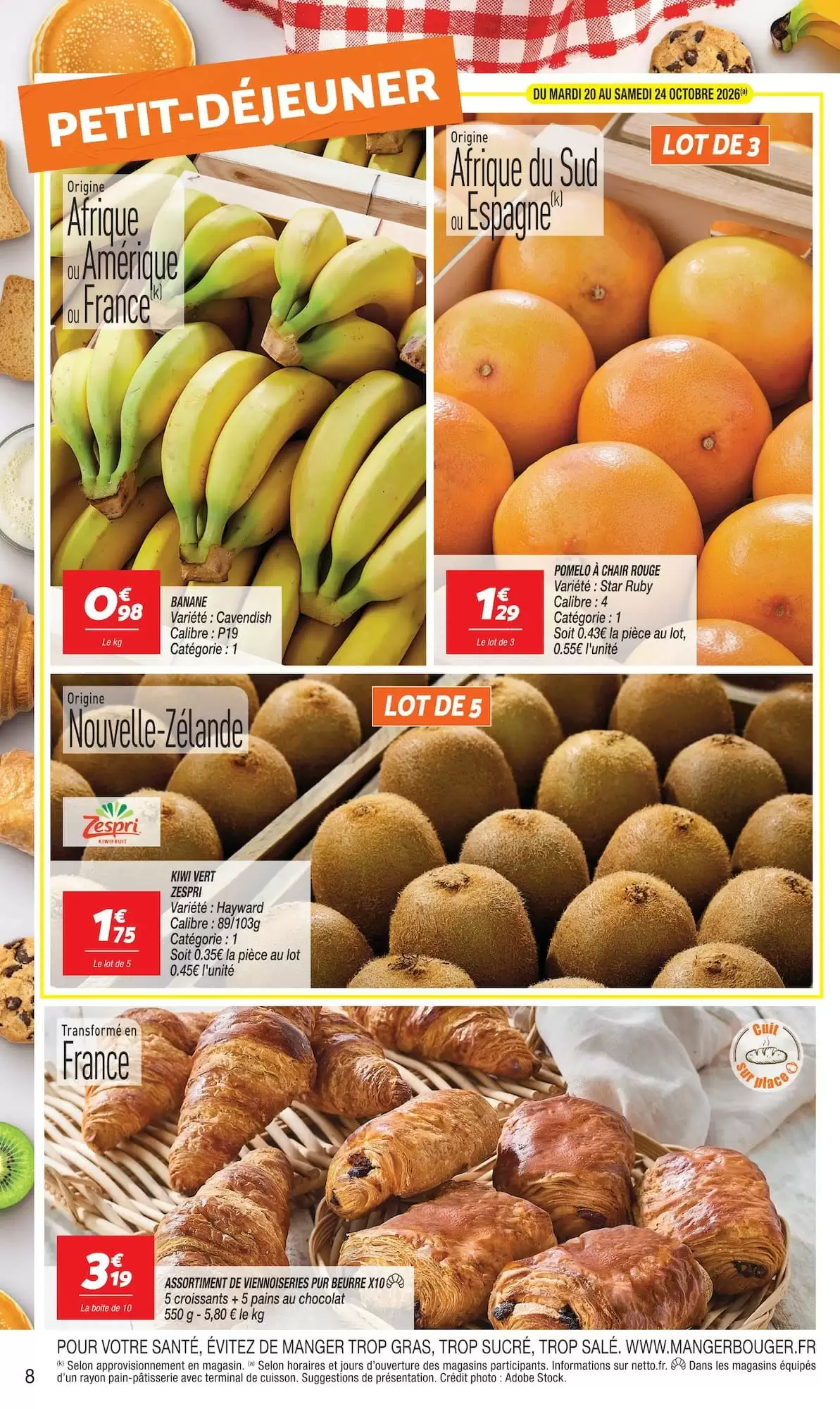 Prospectus promotionnel Netto valable à partir du 20/10/2026 - Page 8.