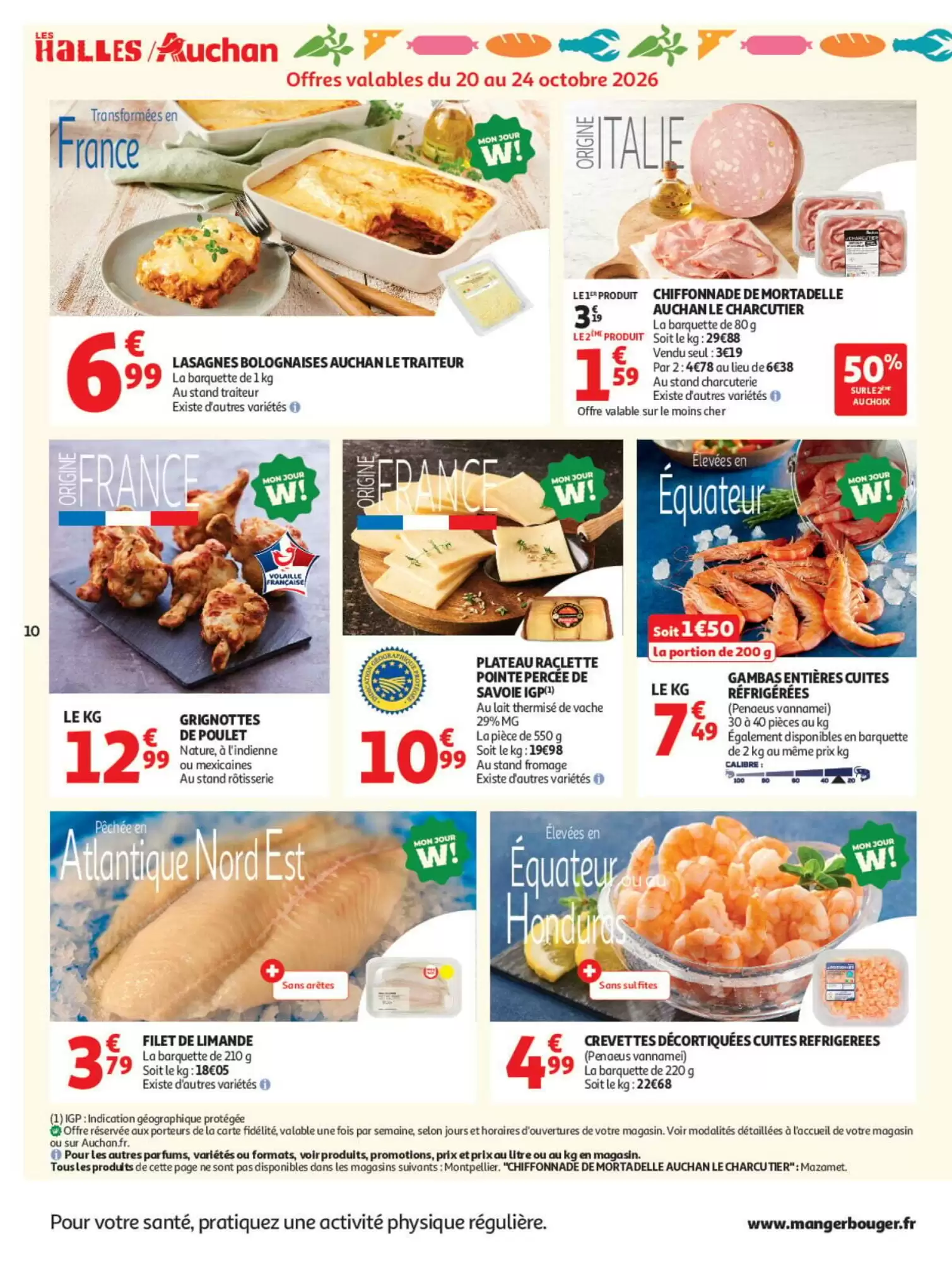 Prospectus promotionnel Auchan valable à partir du 20/10/2026 - Page 10.