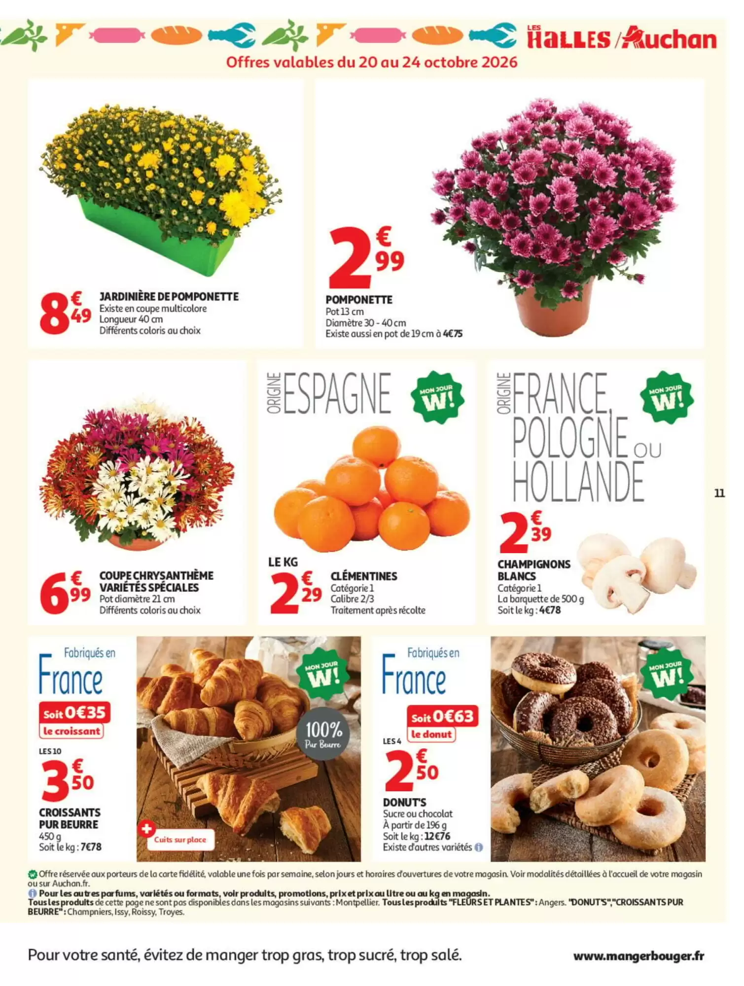 Prospectus promotionnel Auchan valable à partir du 20/10/2026 - Page 11.