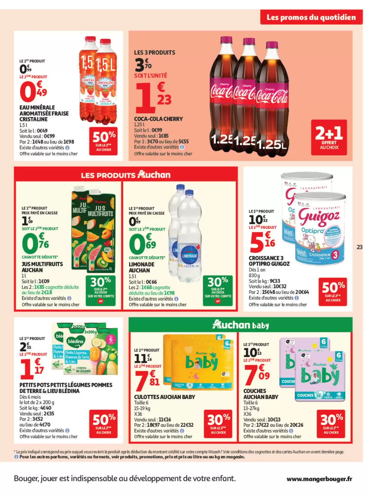 Prospectus promotionnel Auchan valable à partir du 20/10/2026 - Page 23.