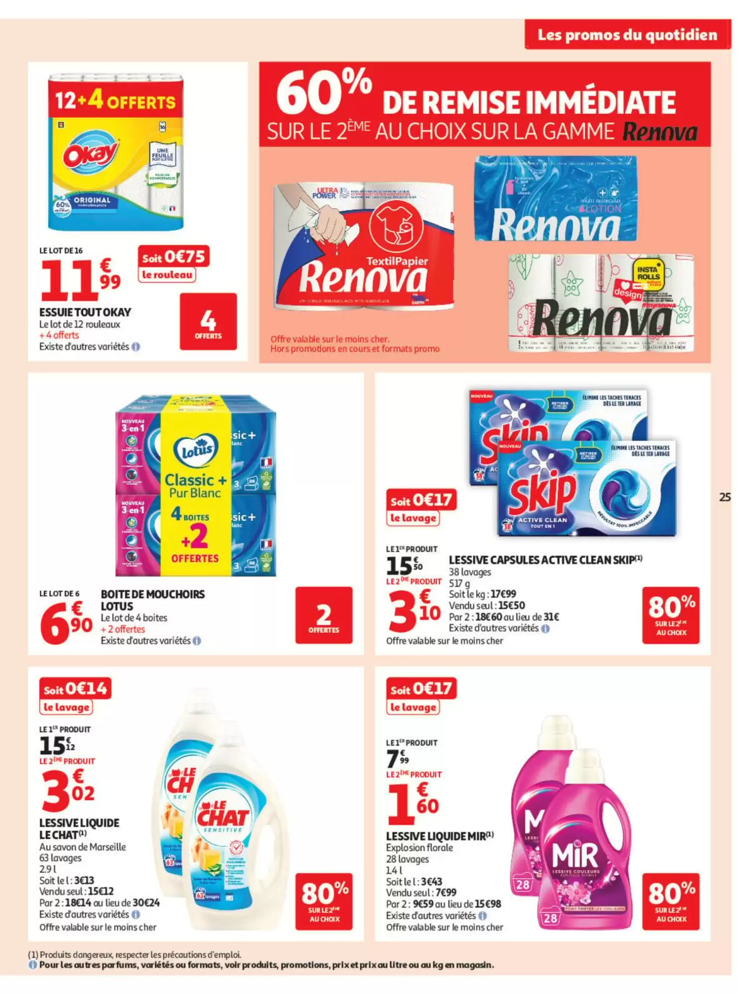 Prospectus promotionnel Auchan valable à partir du 20/10/2026 - Page 25.