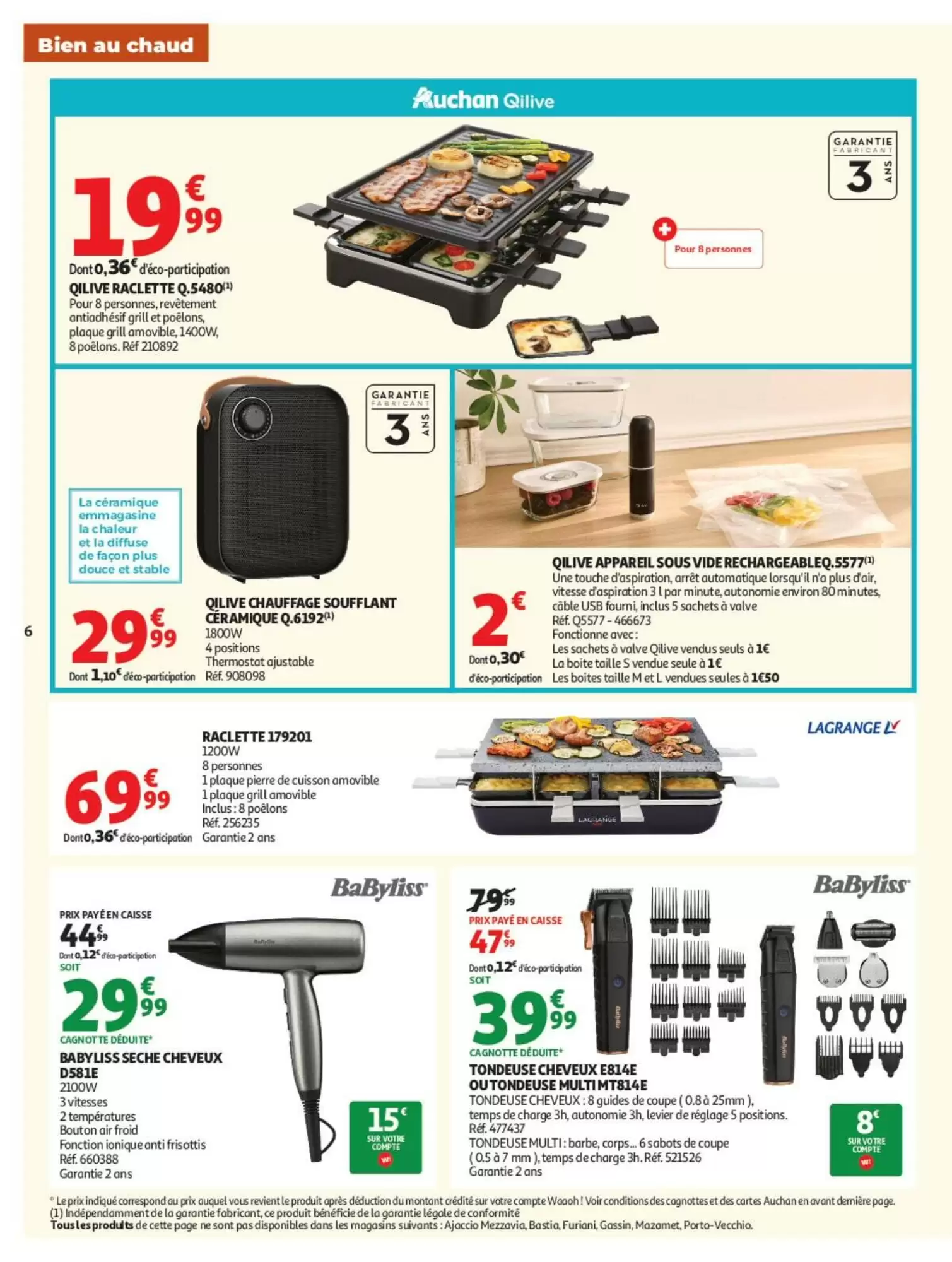 Prospectus promotionnel Auchan valable à partir du 20/10/2026 - Page 6.