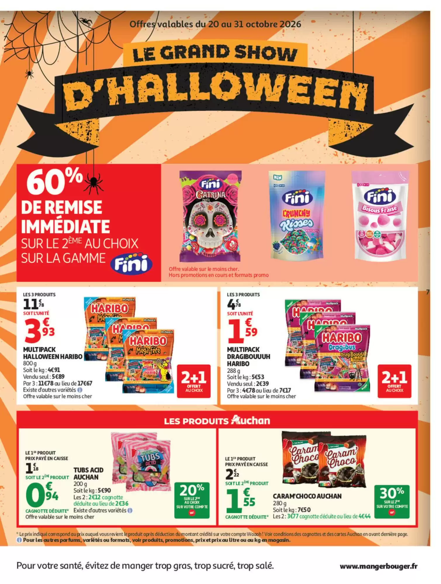 Prospectus promotionnel Auchan valable à partir du 20/10/2026 - Page 7.
