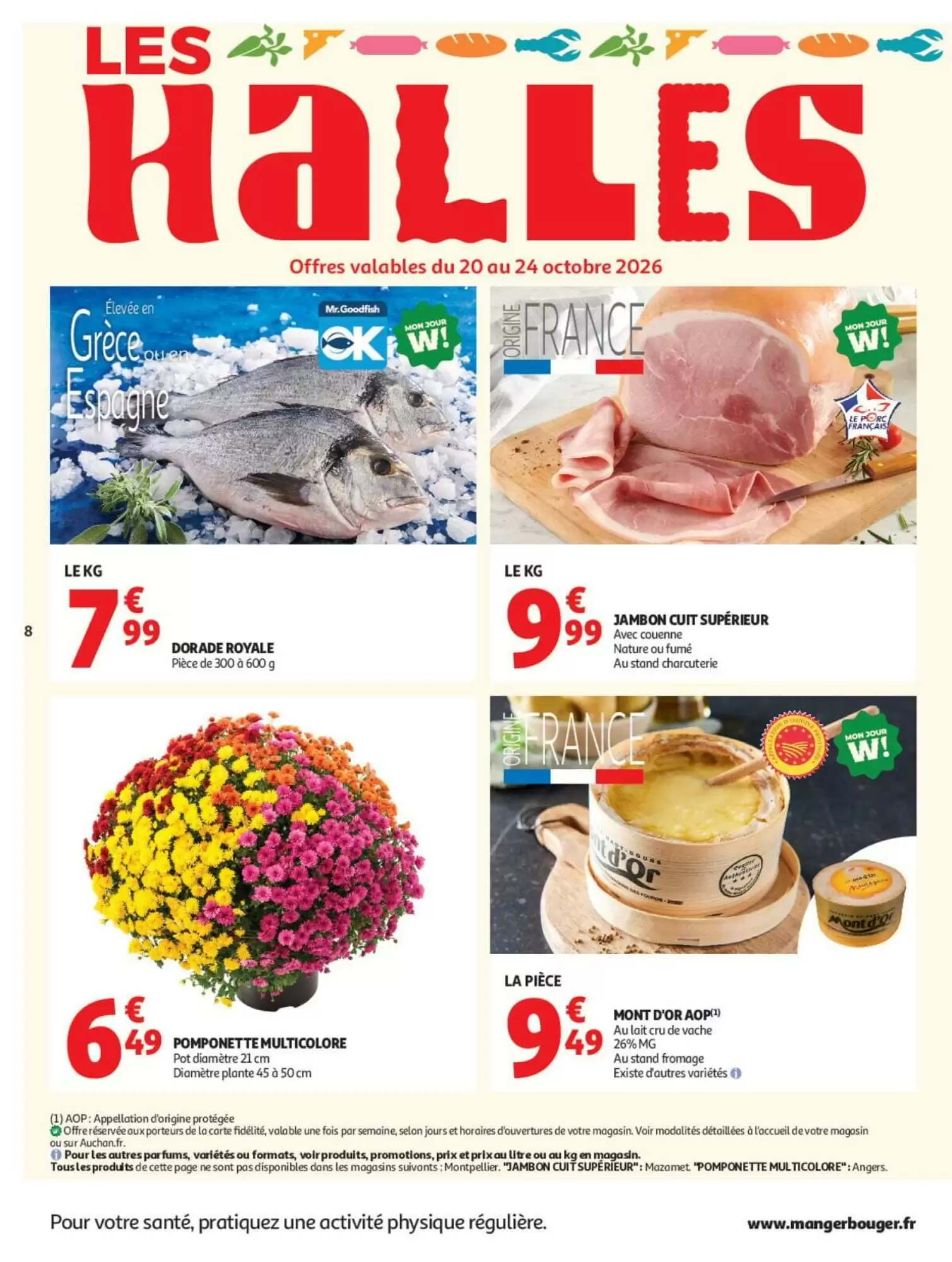 Prospectus promotionnel Auchan valable à partir du 20/10/2026 - Page 8.