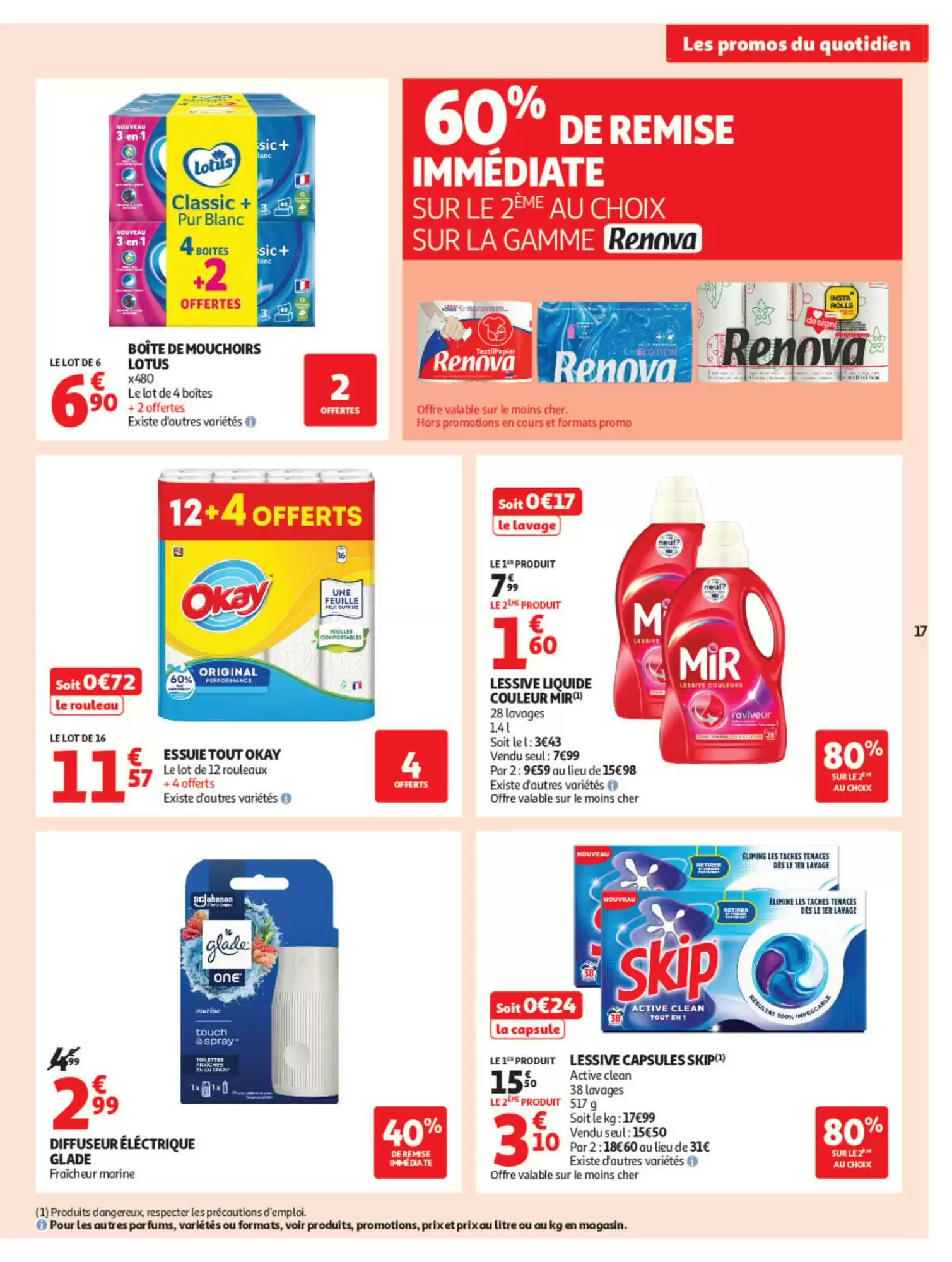 Prospectus promotionnel Auchan valable à partir du 20/10/2026 - Page 17.