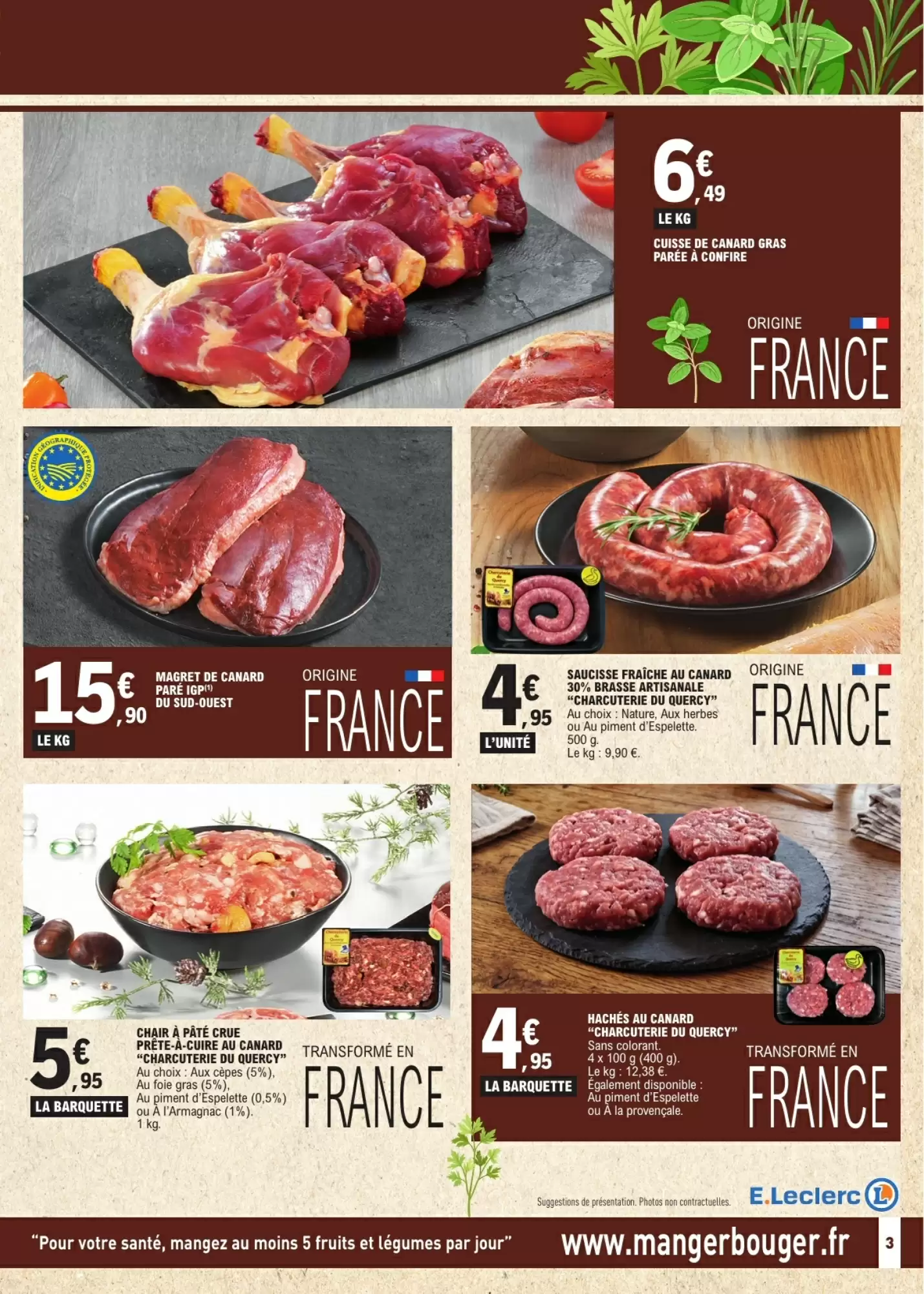 Prospectus promotionnel E.Leclerc valable à partir du 20/10/2026 - Page 3.