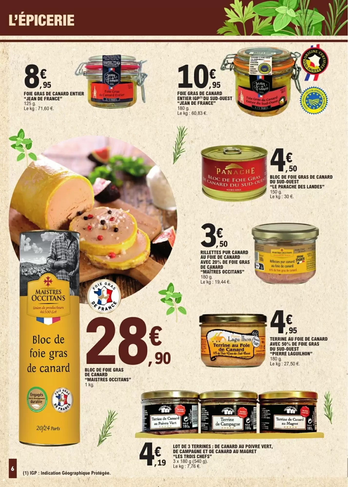 Prospectus promotionnel E.Leclerc valable à partir du 20/10/2026 - Page 6.