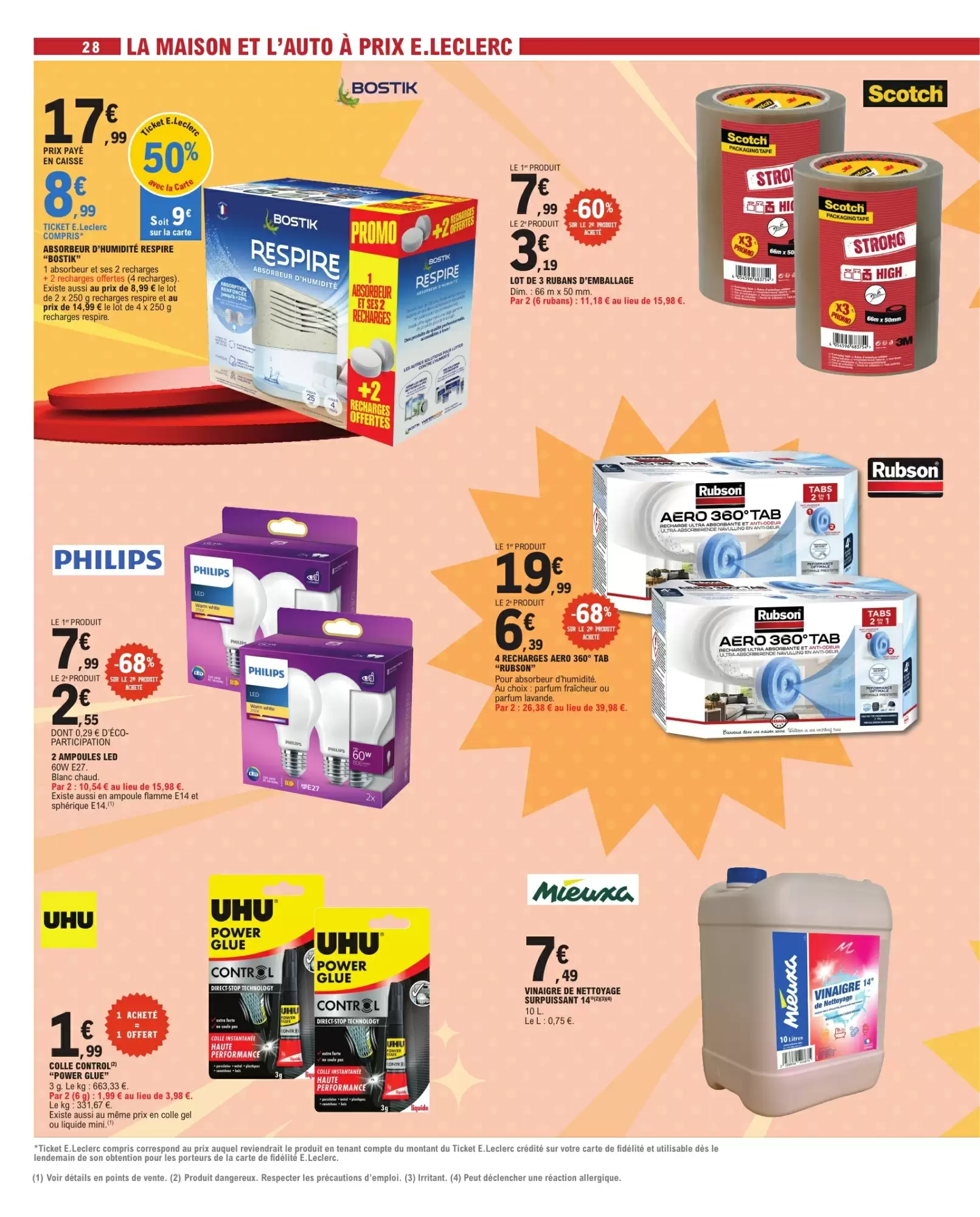 Prospectus promotionnel E.Leclerc valable à partir du 20/10/2026 - Page 28.