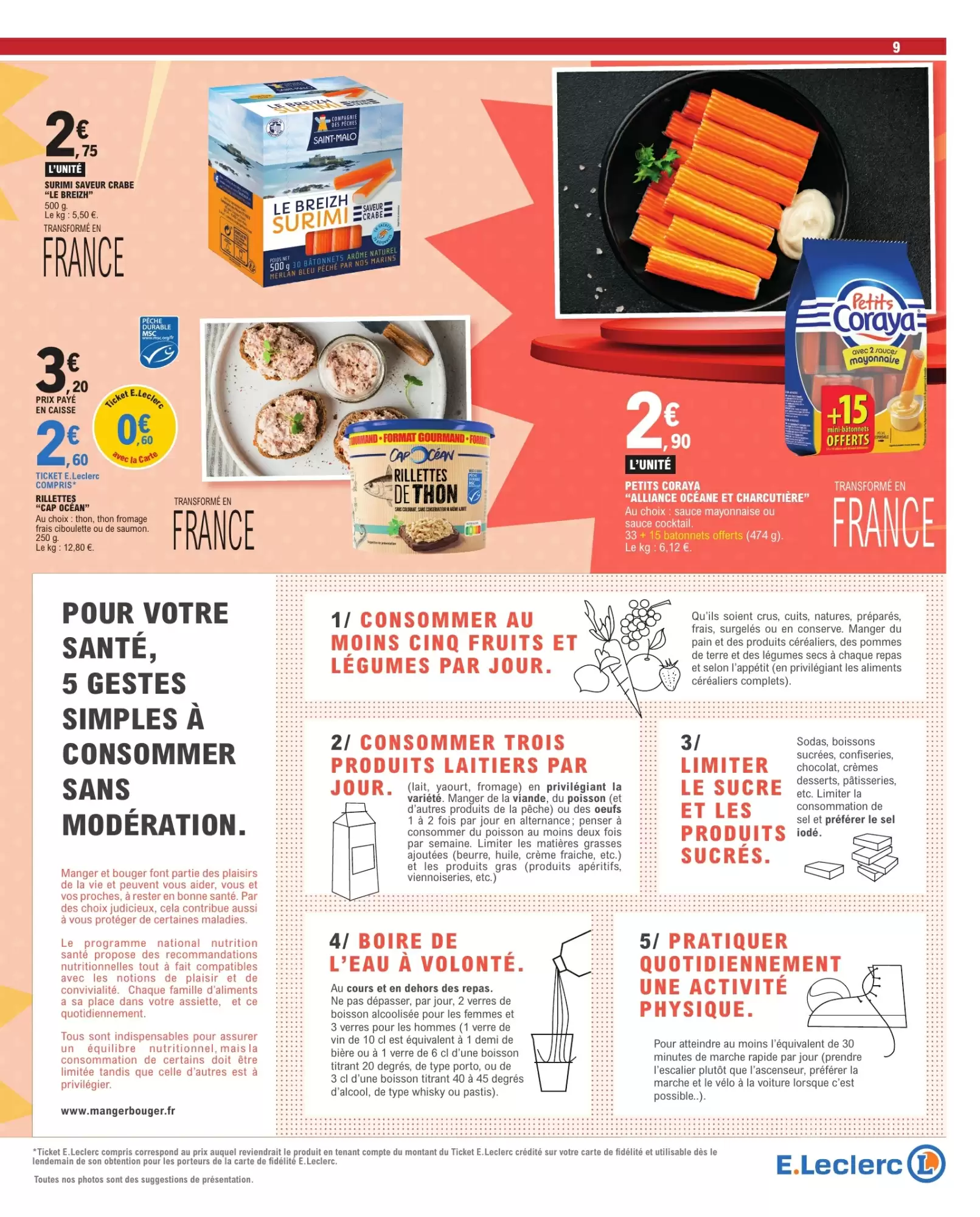 Prospectus promotionnel E.Leclerc valable à partir du 20/10/2026 - Page 9.